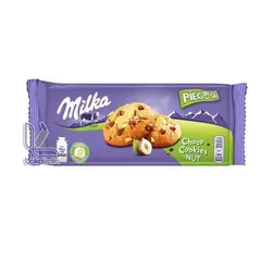 بیسکوییت شکلاتی میلکا با مغز فندقی 135 گرم