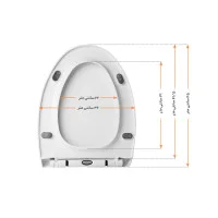 در توالت فرنگی چارسو مدل پرین