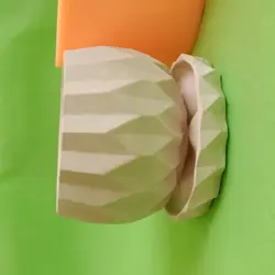 قالب سیلیکونی مدل گلدان کاکتوس با کفی