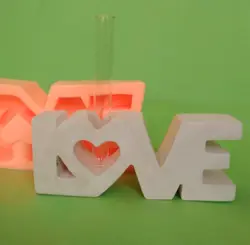 قالب سیلیکونی مدل گلجای شیشه خور لاو