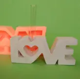 قالب سیلیکونی مدل گلجای شیشه خور لاو