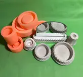 قالب سیلیکونی مدل ست هفت سین لوزی