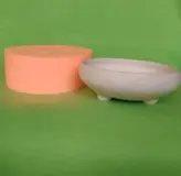 قالب سیلیکونی مدل گلدان پایه دار بنجای،کاکتوس