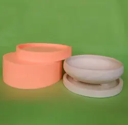 قالب سیلیکونی مدل گلدان پایه کوتاه بونسای و کاکتوس با کفی زیری