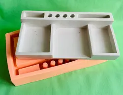 قالب سیلیکونی مدل استند اداری بزرگ