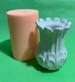 قالب سیلیکونی مدل گلدان سنبل