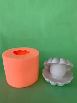 قالب سیلیکونی مدل صدف مرواریدی