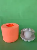 قالب سیلیکونی مدل صدف مرواریدی