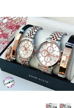 ست ساعت زنانه و مردانه بهمراه دو دستبند و انگشتر ارسال رایگان ست ساعت سیتیزن