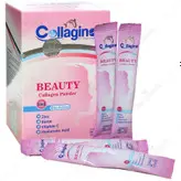 پودر کلاژینو بیوتی حاوی پپتید کلاژن، هیالورونیک اسید