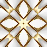 تایل گچی پانوتایل مدل P3D-9 سایز 60x60 بسته 8 عددی