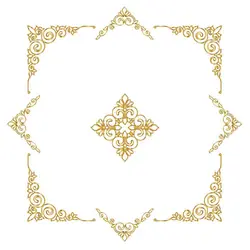 تایل سقفی آسمان مجازی پنل کلاسیک پانوتایل مدل C-11989 سایز 60x60 سانتیمتر بسته 8 عددی