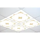 تایل سقفی آسمان مجازی پنل کلاسیک پانوتایل مدل C-11989 سایز 60x60 سانتیمتر بسته 8 عددی