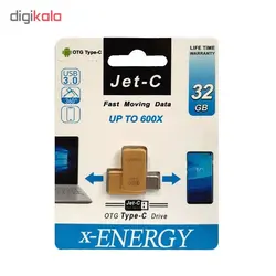 فلش برند X-Energy32g jet - c typc usb3