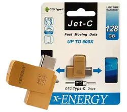 فلش برند X-Energy128g jet - c typc usb3