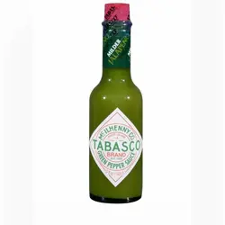 سس فلفل سبز تاباسکو شیشه 60 میل TABASCO مدTabasco Green Pepper Sauce 60ml‏