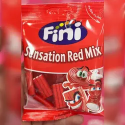 پاستیل فینی بدون گلوتن fini sensation red mix