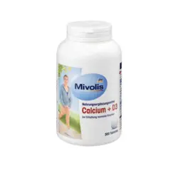 مکمل قرص کلسیم و ویتامین دی 3 میولیس