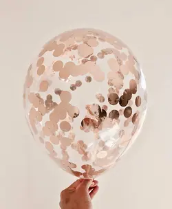 پولک بادکنک رزگلد