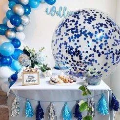 پولک بادکنک آبی