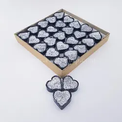 شمع وارمر قلب اکلیلی نقره ای