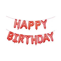 فویل Happy Birthday قرمز