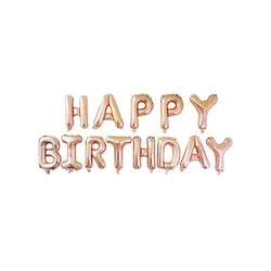 فویل Happy Birthday رزگلد