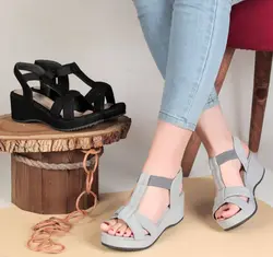 صندل لژدار طبی (طوسی) کد 4285 - هامیز