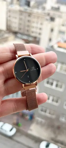 ساعت زنانه Calvin Klein (رزگلد) کد 4131 - هامیز