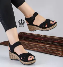 صندل لژدار سه بندی کنفی کد 4099