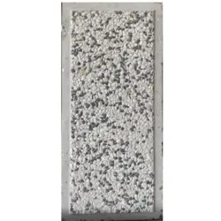 واش بتن سفید و مشکی قابدار 30*70