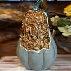 دکوری کدو طرح دار منبتی