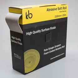 سنباده اسفنجی kb ترکیه رول 25 متری مدلSoft cut 242S