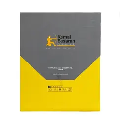 سنباده کاغذی (برگی) قرمز (آلومینیوم اکسید) آبی (پوست آب) kb