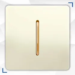 کلید و پریز آسیا مدل کریستال صدفی