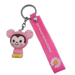 جاکلیدی مدل  سیلیکونی طرح کارتون دختر شیرینی کد DB24