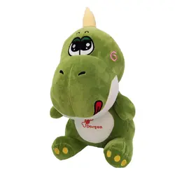 عروسک مدل دایناسور اژده های شاخ دار کد DB20 ارتفاع 45 سانتی‌متر