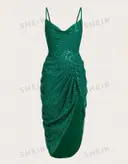 لباس مجلسی زنانه سبز