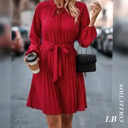 پیراهن پلیسه Lantern Sleeve