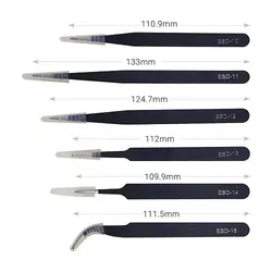 پنس ۶ تایی آنتی استاتیک