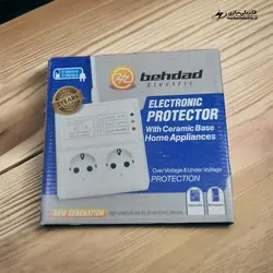 محافظ برق 2خانه یخچال و فریزر سرامیکی با کابل 5متری بهداد الکتریک - الکتریکی مرکزی | MARKAZI ELECTRIC