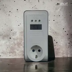 محافظ کولرگازی دیجیتالی 16 آمپری دوشاخه دار مغزی سرامیکی پارت الکتریک - الکتریکی مرکزی | MARKAZI ELECTRIC