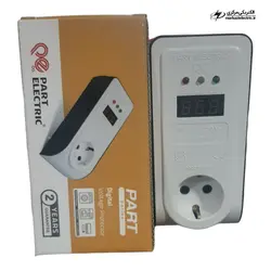 محافظ کولرگازی دیجیتالی 16 آمپری دوشاخه دار مغزی سرامیکی پارت الکتریک - الکتریکی مرکزی | MARKAZI ELECTRIC