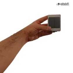 کلید دوپل صنعتی روکار بارانی مدل برکه پارت الکتریک - الکتریکی مرکزی | MARKAZI ELECTRIC