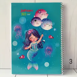 دفتر 80 برگ پری دریایی - لوازم تحریر فانتزی در اصفهان - شیکوهپی