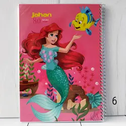 دفتر 80 برگ پری دریایی - لوازم تحریر فانتزی در اصفهان - شیکوهپی