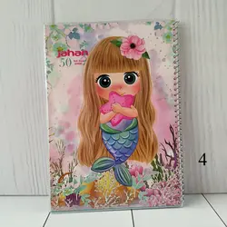 دفتر پنجاه برگ پری دریایی - لوازم تحریر فانتزی در اصفهان - شیکوهپی