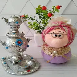 عروسک ننه پیرزن - لوازم تحریر فانتزی در اصفهان - شیکوهپی