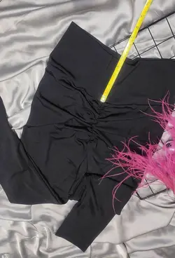 لگ غواصی کمرگنی لگ سایز بزرگ زنانه شلوار سایز بزرگ لگ پشت چین دار لگ غواصی