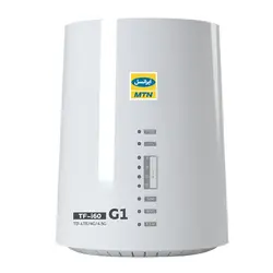 مودم 4G/TD-LTE ایرانسل مدل TF-i60 G1 به همراه سیم دوقلو و 300 گیگ اینترنت 6 ماهه